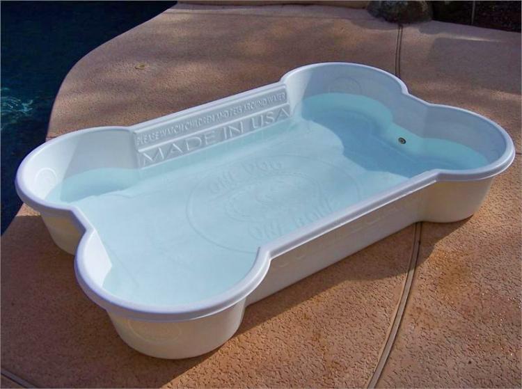 One Dog One Bone - Dog Bone Shaped Dog Pool