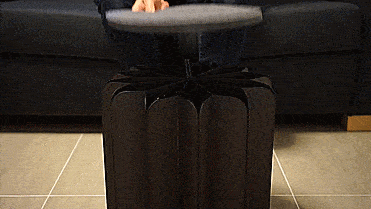 Bookniture Book Chair - Honeycomb book table and stool - Book Futniture Design