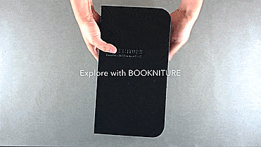 Bookniture Book Chair - Honeycomb book table and stool - Book Futniture Design
