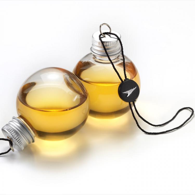 Booze Filled Christmas Tree Ornaments - Alcohol-filled Christmas Bauble ornaments