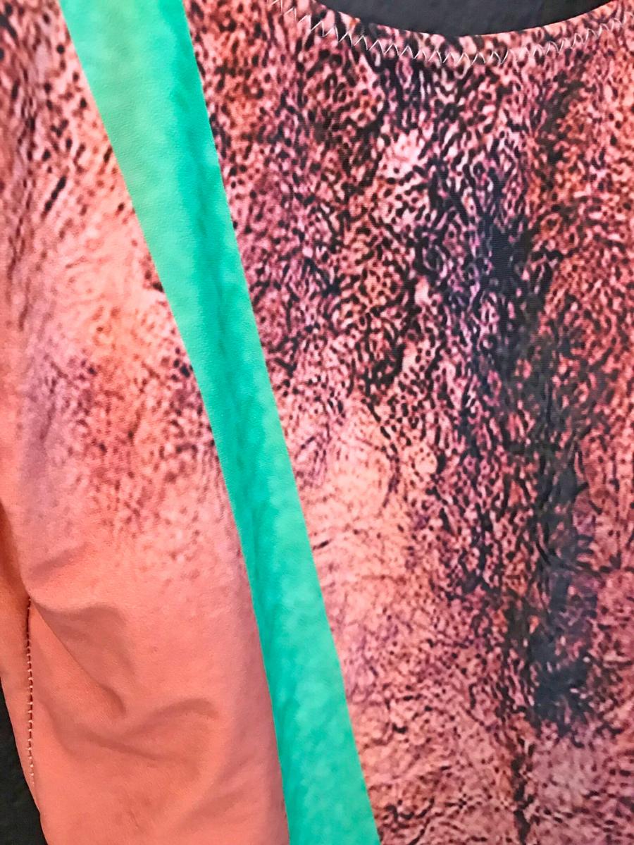 Borat One Piece Swimsuit With Hairy Chest