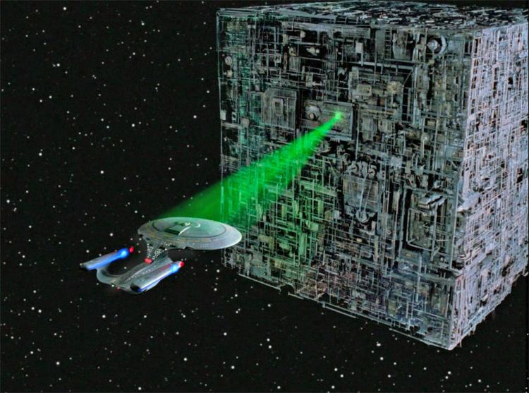 Star Trek TNG Borg Cube
