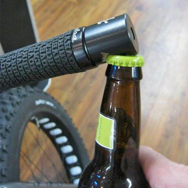 Bicycle Grip Bottle Opener