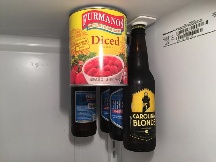 BottleLoft Magnetic Bottle Holder For Refrigerator