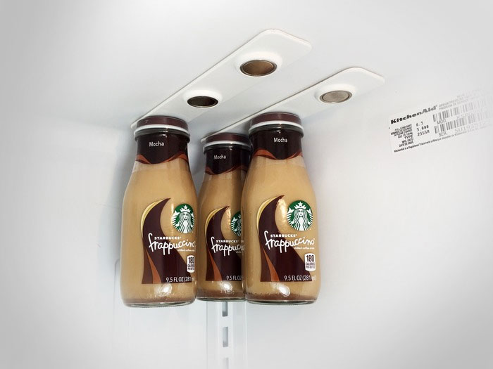 BottleLoft Magnetic Bottle Holder For Refrigerator