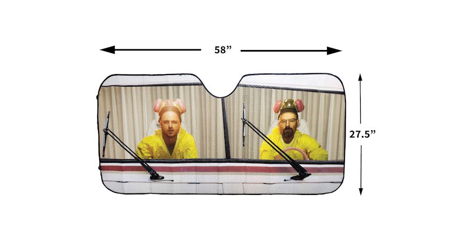 Breaking Bad RV Sunshade - Walt and Jess In RV Sunshade