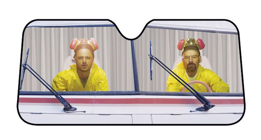 Breaking Bad RV Sunshade - Walt and Jess In RV Sunshade
