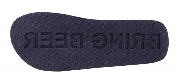 Follow Me Bring Beer Sand Imprint Sandals