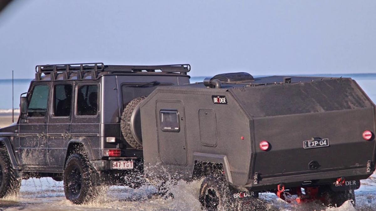 BRUDER EXP-4 Ultimate Off-road Camping Trailer