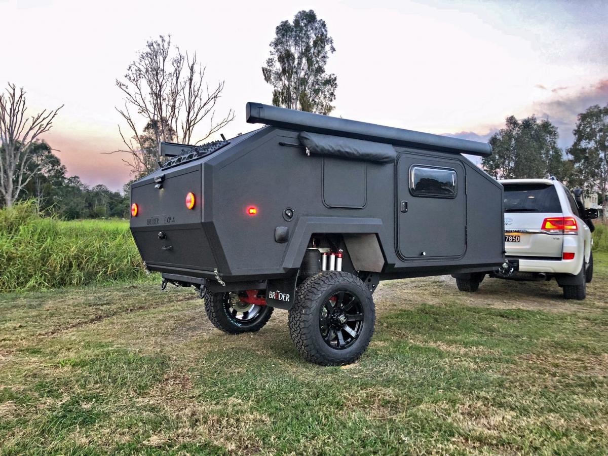 BRUDER EXP-4 Ultimate Off-road Camping Trailer