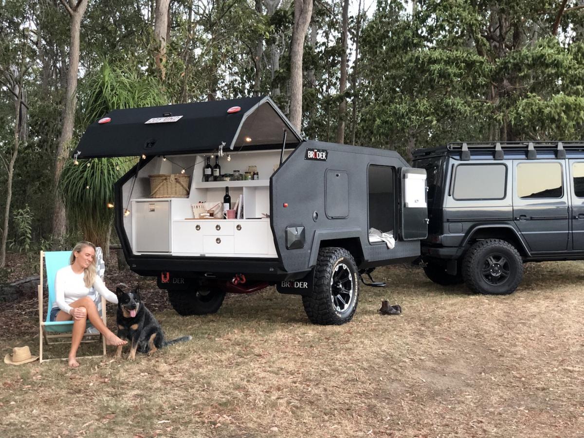 BRUDER EXP-4 Ultimate Off-road Camping Trailer