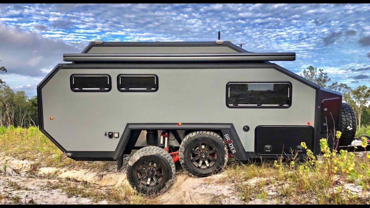 BRUDER EXP-6 Ultimate Off-road Camping Trailer