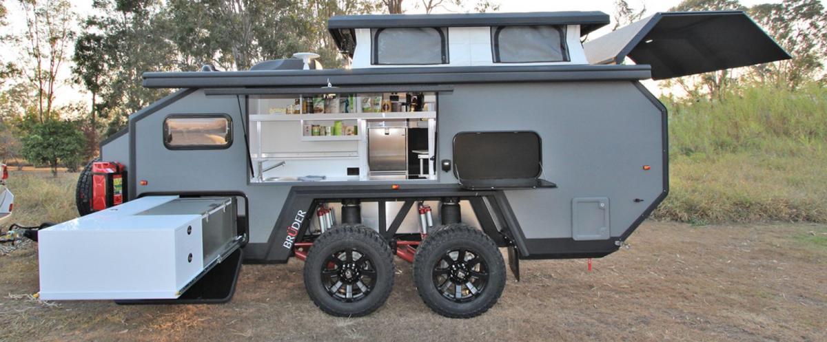 BRUDER EXP-6 Ultimate Off-road Camping Trailer