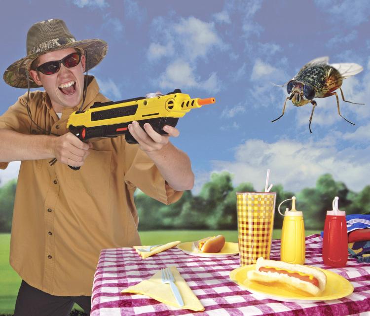 Bug-a-Salt Salt Gun - Fly Salt Gun
