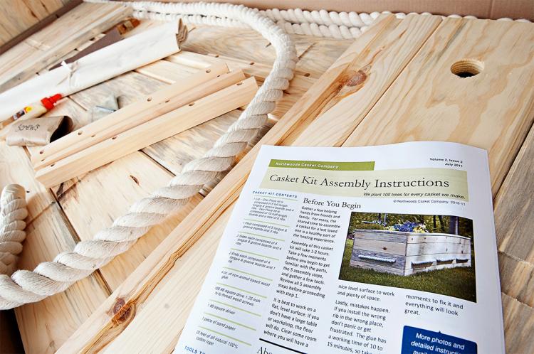 Build Your Own Casket Kit - DIY Wooden Casket