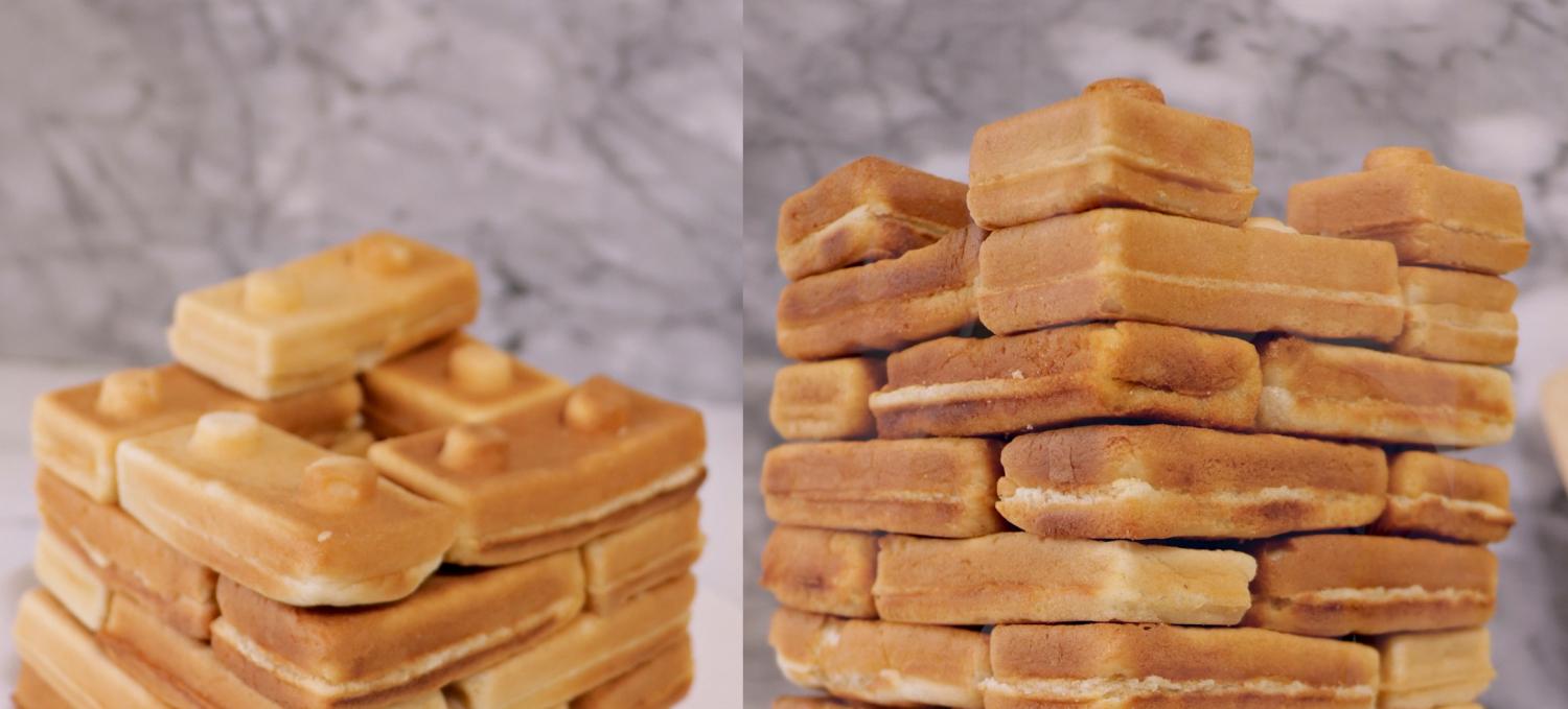 Building Block Waffle Maker - LEGO-Like Waffle Maker