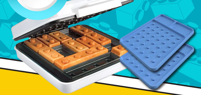 Building Block Waffle Maker - LEGO-Like Waffle Maker