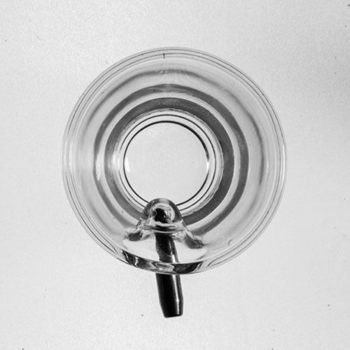 Benshot bulletproof shot glass - real bullet inside glass