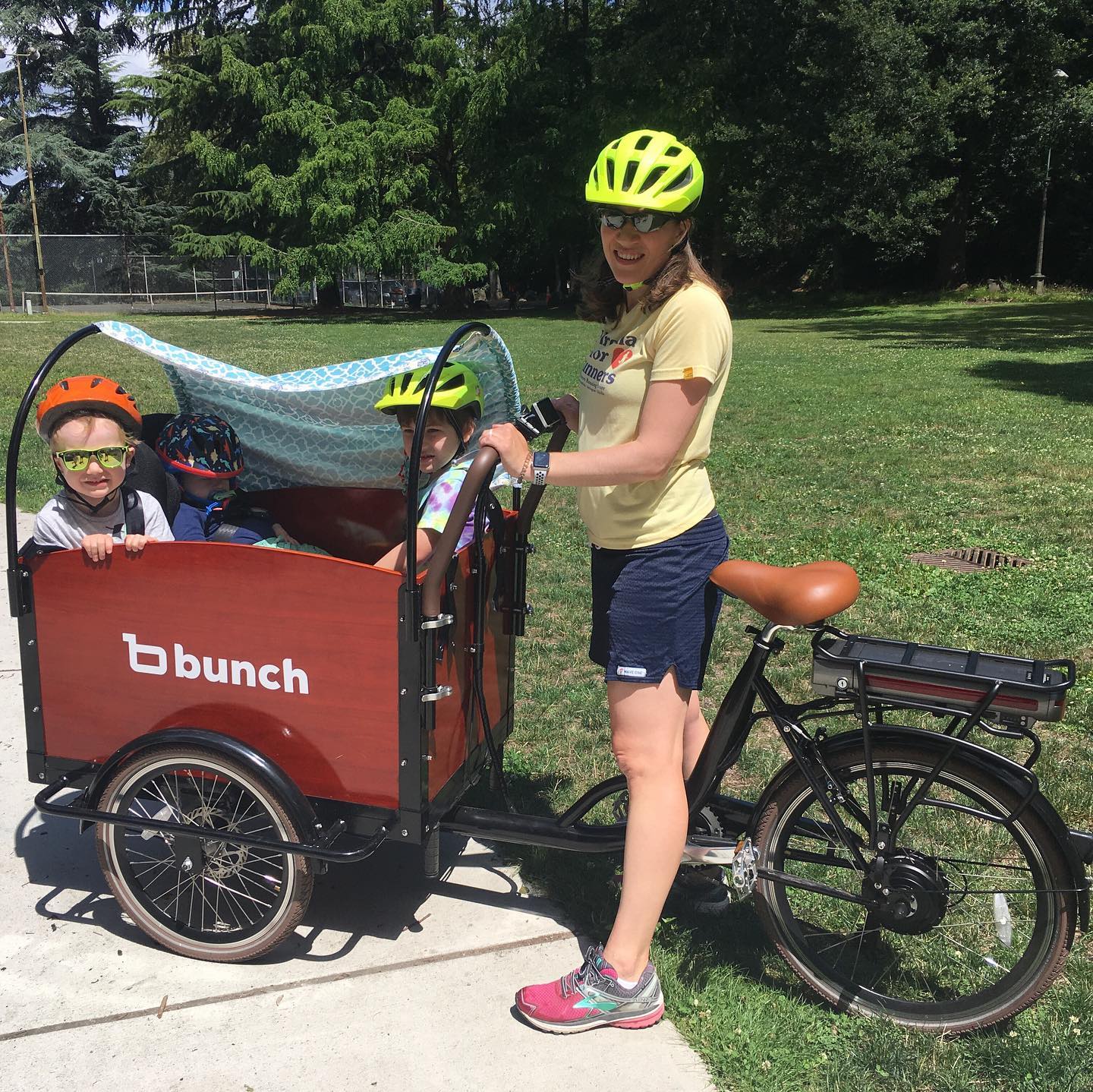 Bunch Cargo Bike - Electric Trike Front Load Toddler Carrier Bike