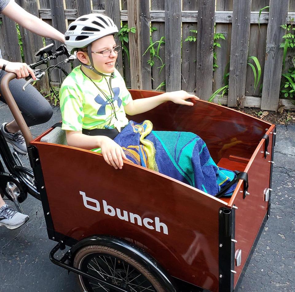 Bunch Cargo Bike - Electric Trike Front Load Toddler Carrier Bike