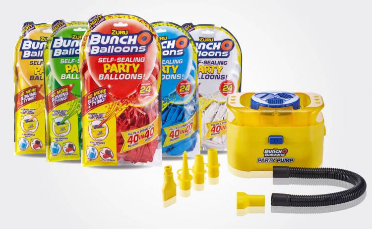 Bunch o Balloons Automatic Party Balloon Filling and Tying System - Inflate multiple party balloons at once