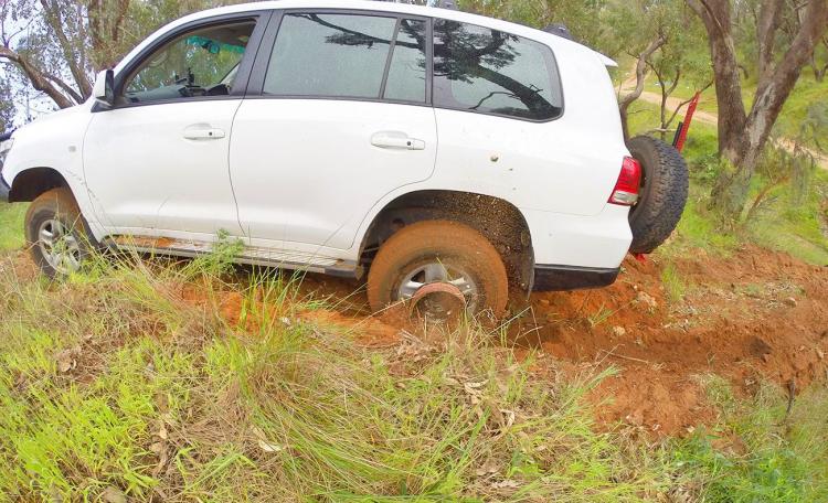 Bush Winch - Winch attaches to your tire - Gets you unstuck form snow, mud, sand - Wheel winch