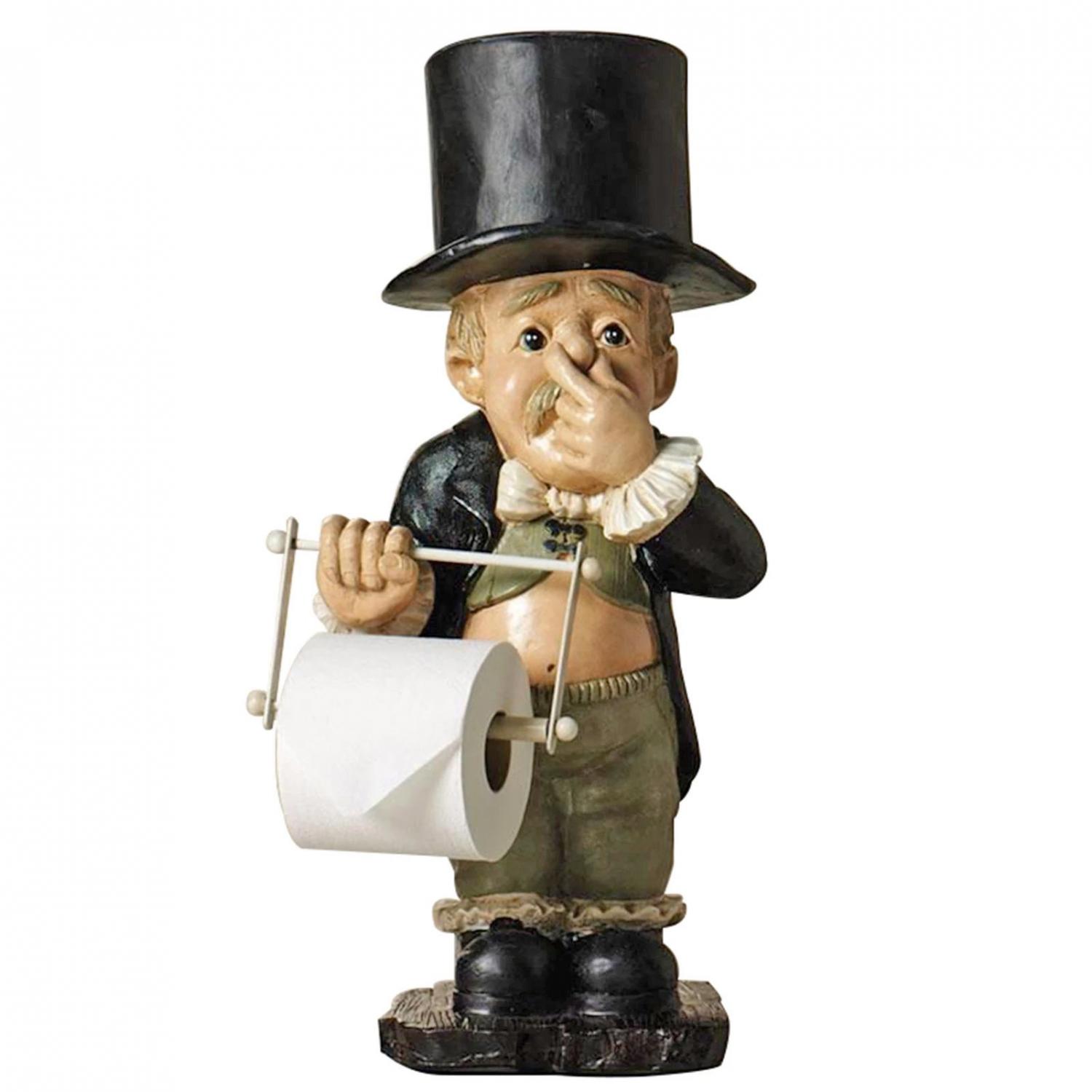 Stinky Butler Toilet Paper Holder