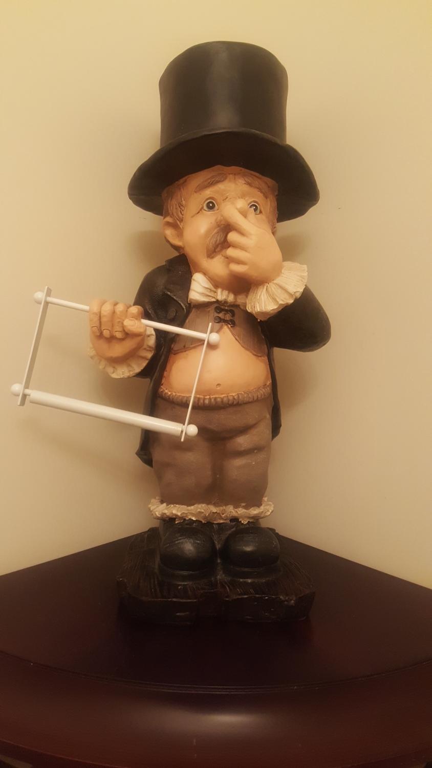 Stinky Butler Toilet Paper Holder