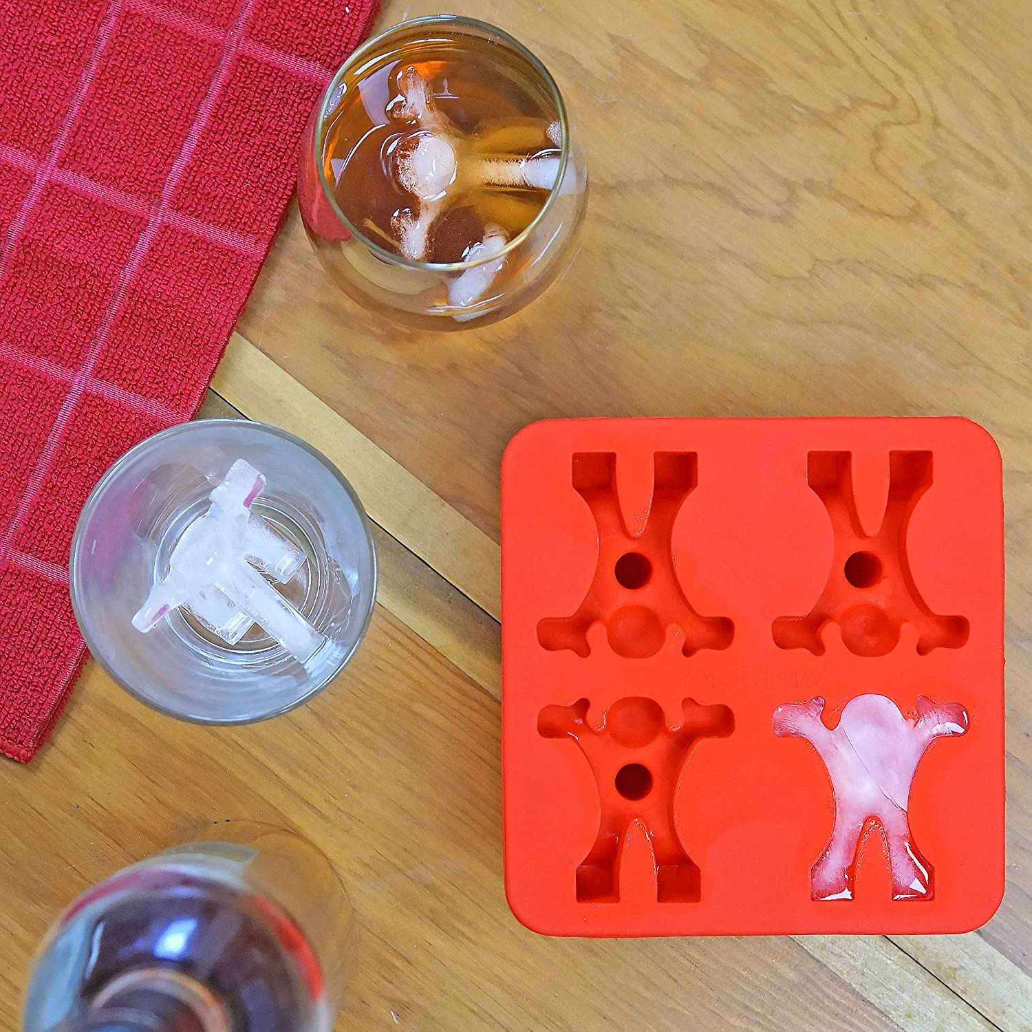 Sir Perky Novelty Ice Tray - Funny Inappropriate silicone ice tray maker