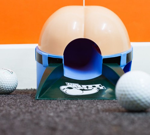 Butt Putt Farting Golf Putter Game - Butt shaped golf putting toy