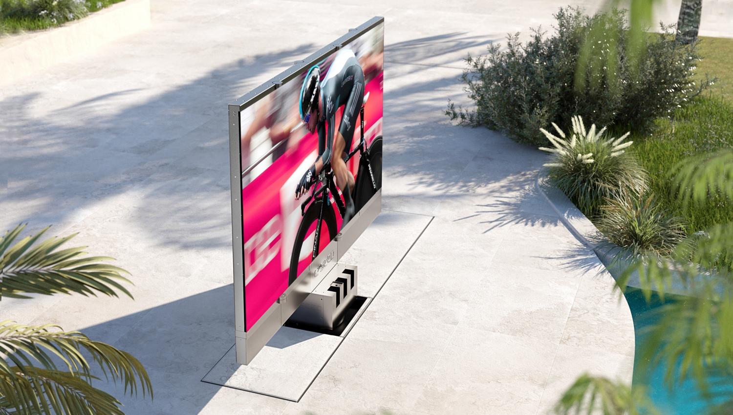 C SEED Giant Folding Television - Luxury fold-away TV