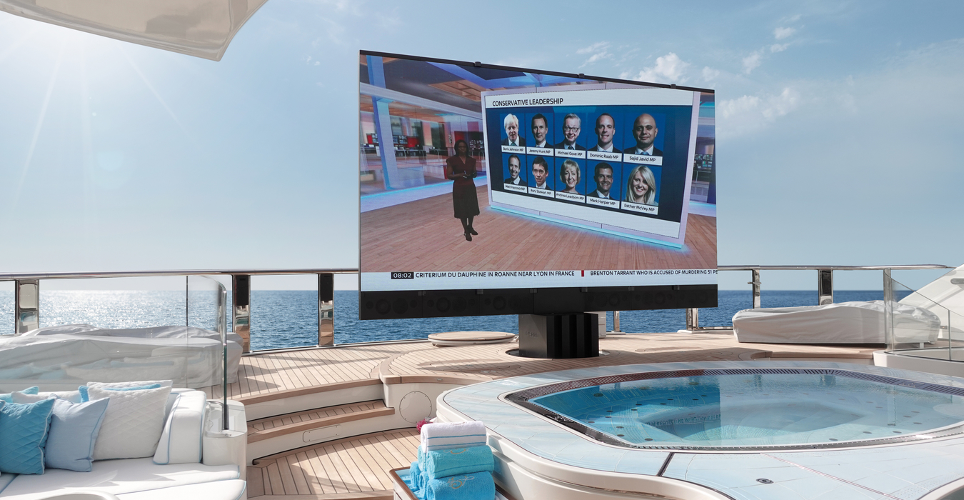 C SEED Giant Folding Television - Luxury fold-away TV