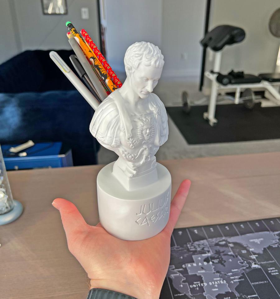 Julius Caesar Pencil Holder