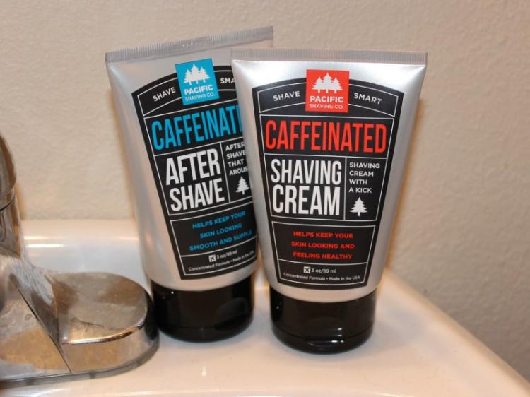Caffeinated Shaving Cream