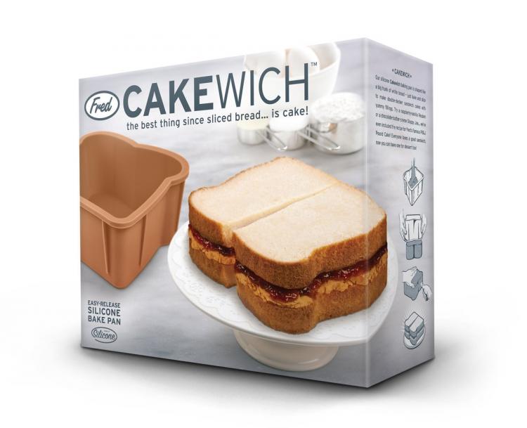 Cakewich bread shaped cake mold