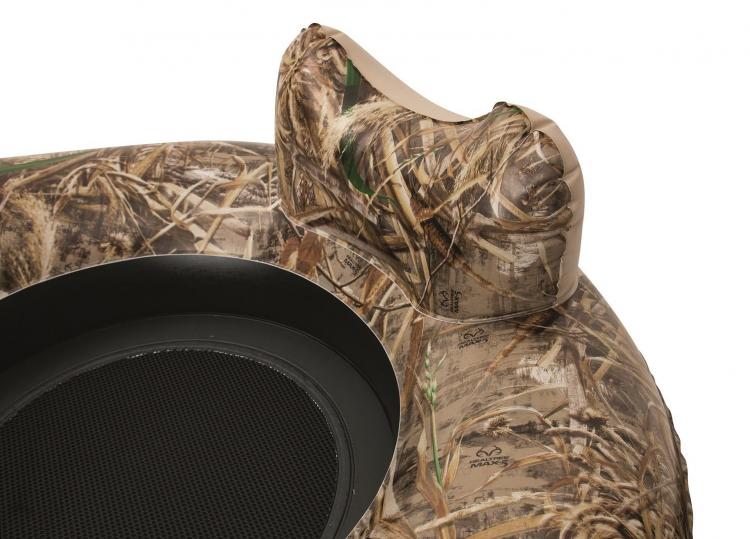 Camouflage Inflatable 4-person lake float - Camouflage river float