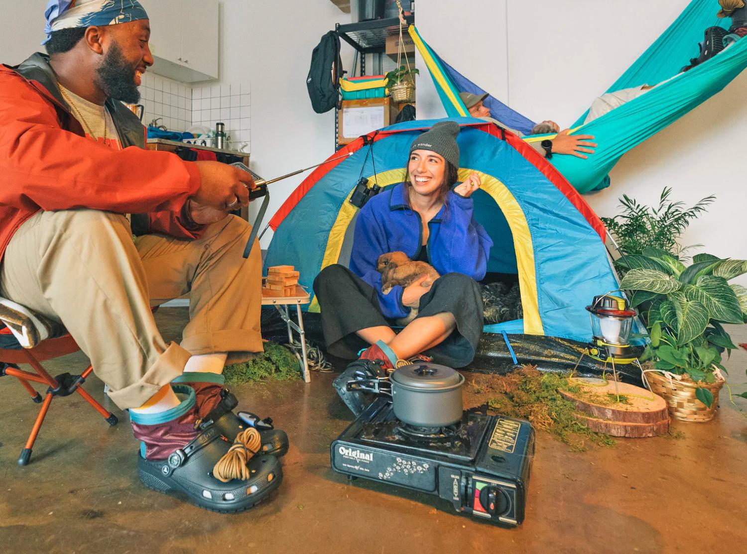 Camping Crocs That Have Built-in Survival Tools On Them - Campsite Classic Clog Hiking Crocs