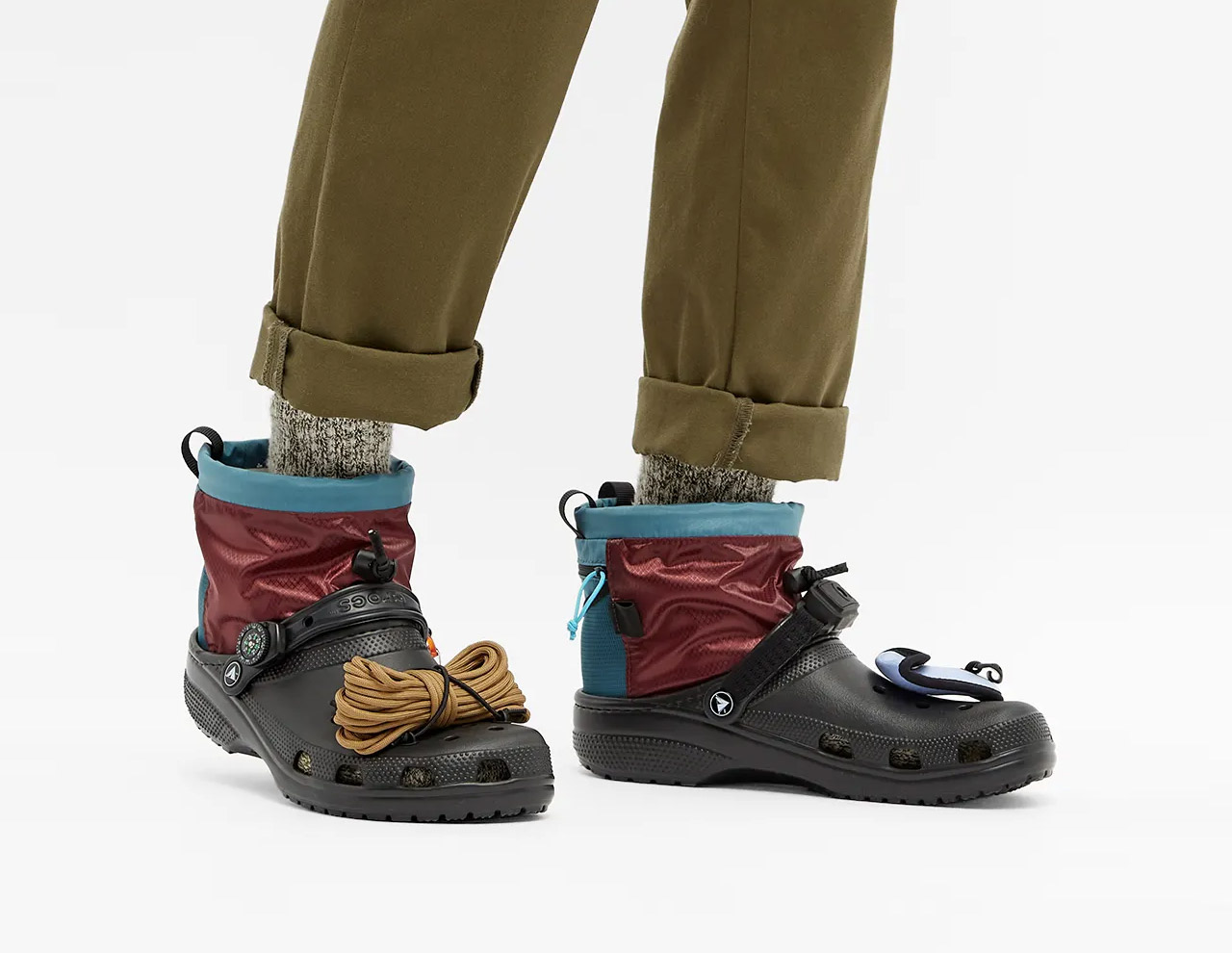 Camping Crocs That Have Built-in Survival Tools On Them - Campsite Classic Clog Hiking Crocs