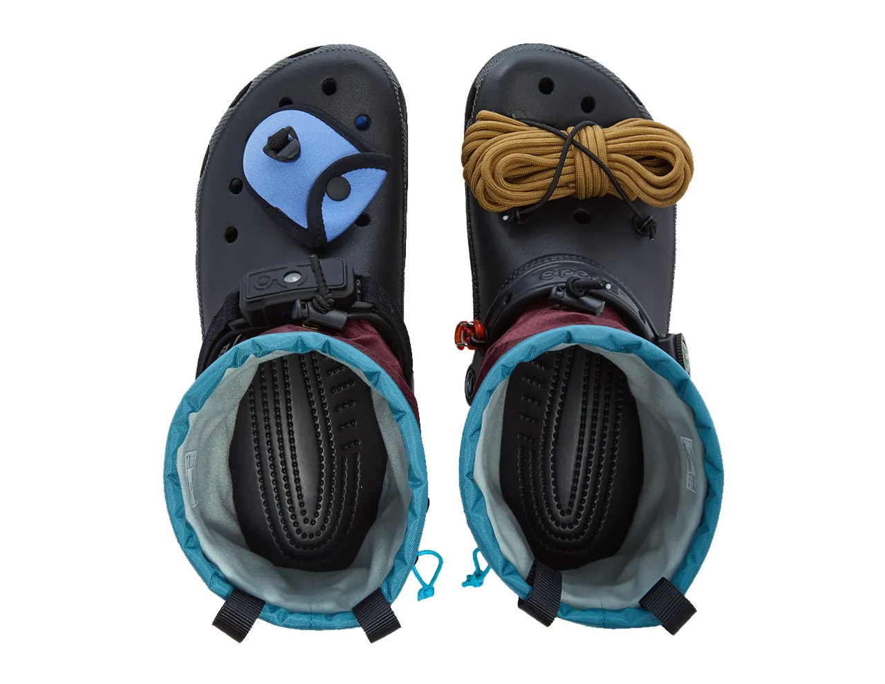 Camping Crocs That Have Built-in Survival Tools On Them - Campsite Classic Clog Hiking Crocs