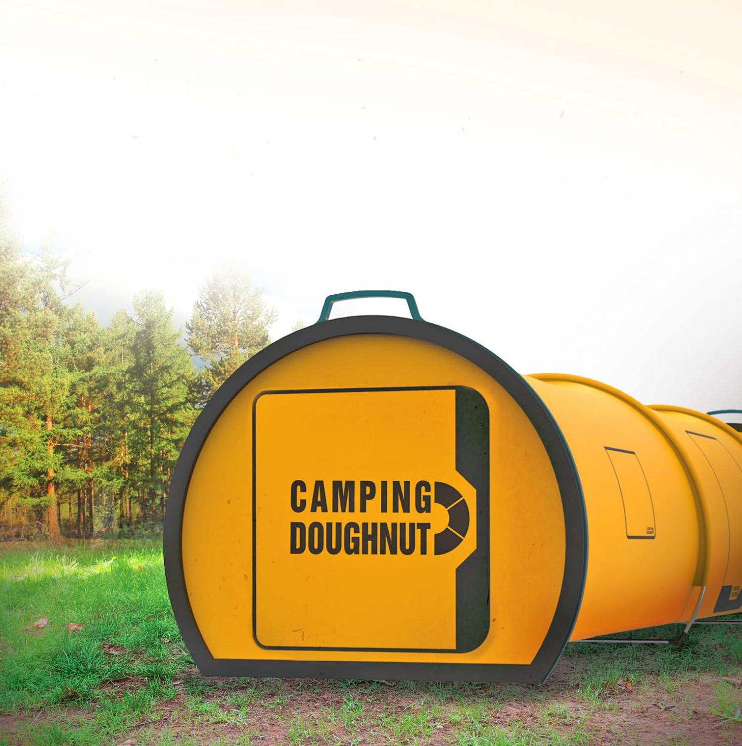 Donut shaped camping tent - Camping Doughnut Tent