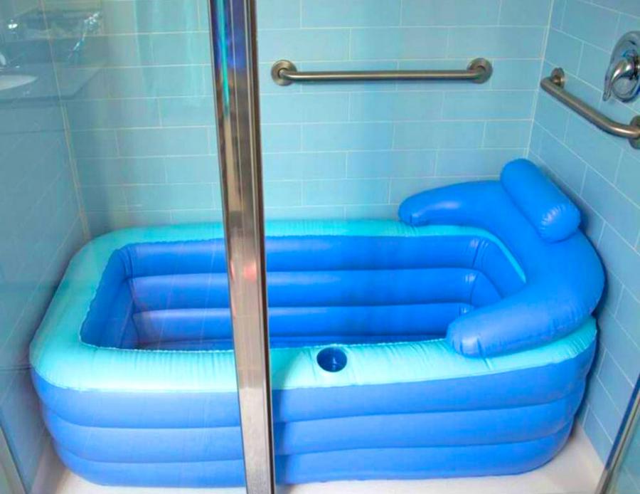 Inflatable bathtub - blow up bath tub