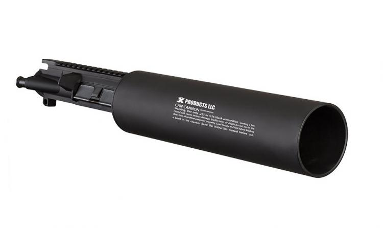 Can Cannon - AR-15 / M-16 Add-on Launches beer/soda cans 100 yards