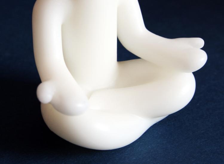 Meditating Candle Man