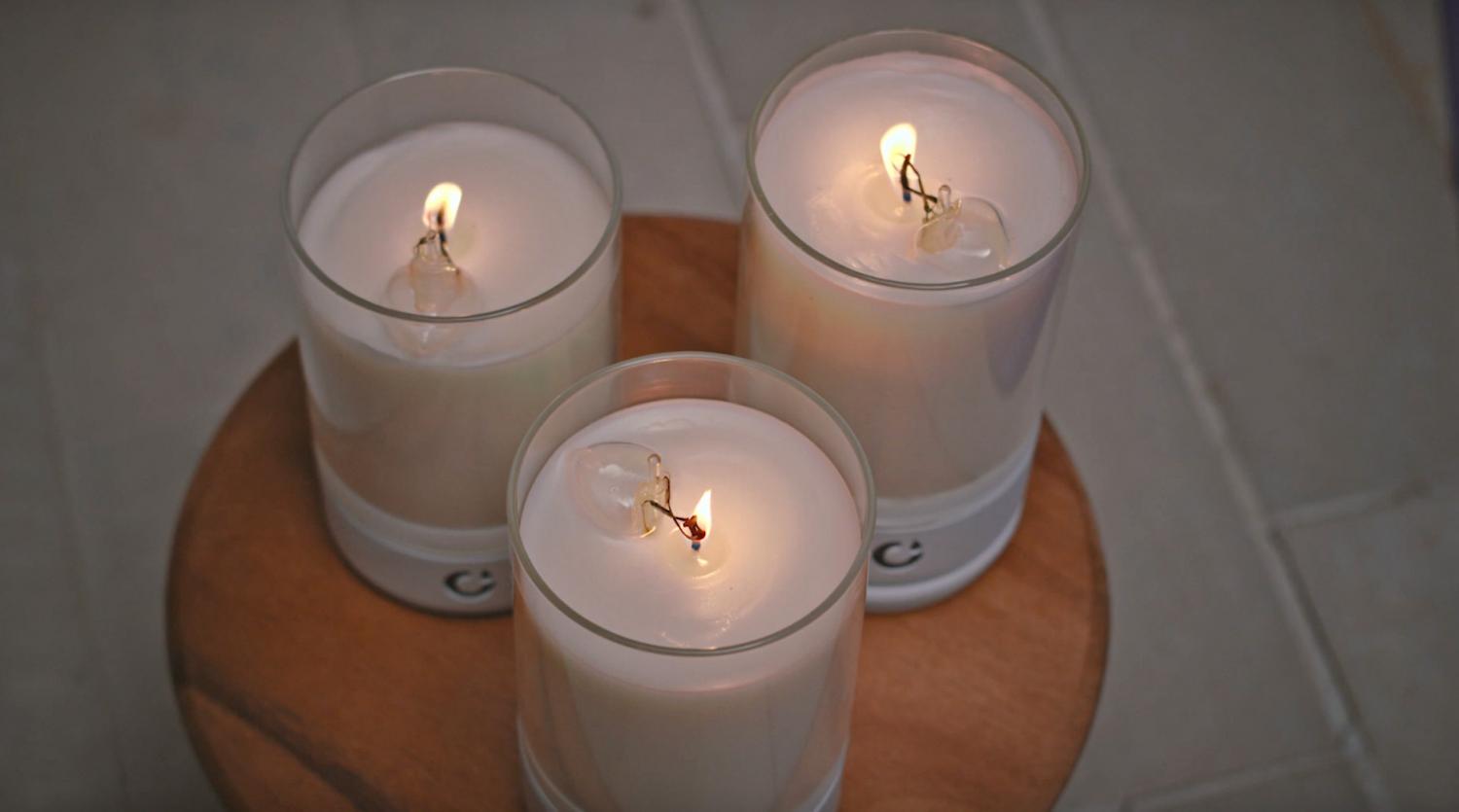 Candle Touch Smart Candle Ignites From Smart Phone - Light candle remotely from phone