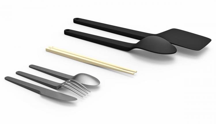 Cantilever Flatware - Don't Touch The Surface of Table