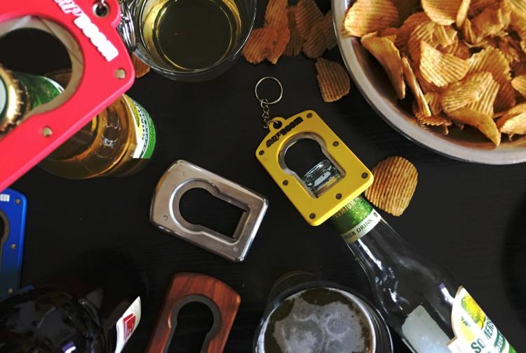 Capboom Bottle Cap Launcher - Launch beer bottle caps like a champagne cork