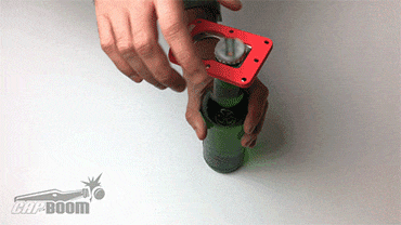 Capboom Bottle Cap Launcher - Launch beer bottle caps like a champagne cork