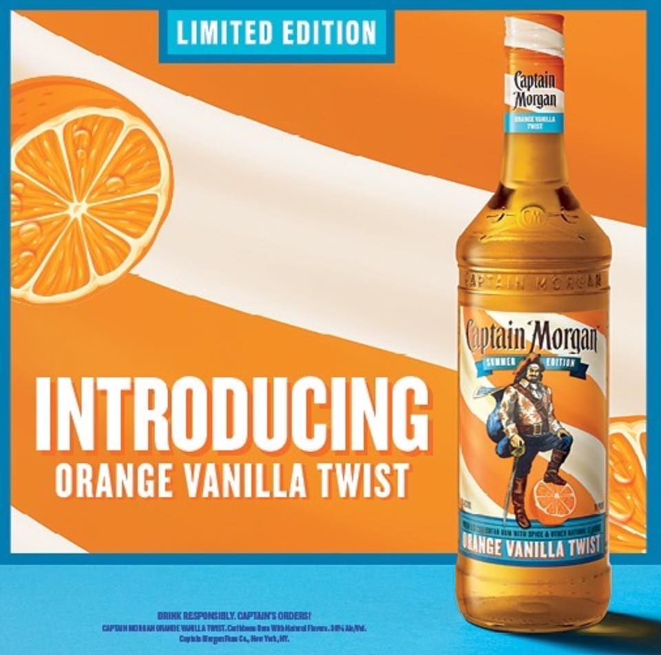 Captain Morgan New Flavored Rum That Tastes Like Creamsicles - captain morgan creamsicles flavor