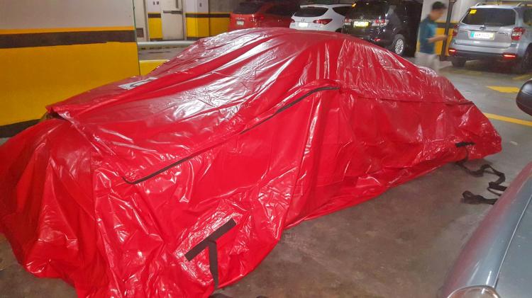 Giant Car Bag Flood Guard - Waterproof car bag flood protector - Keep car safe during flood
