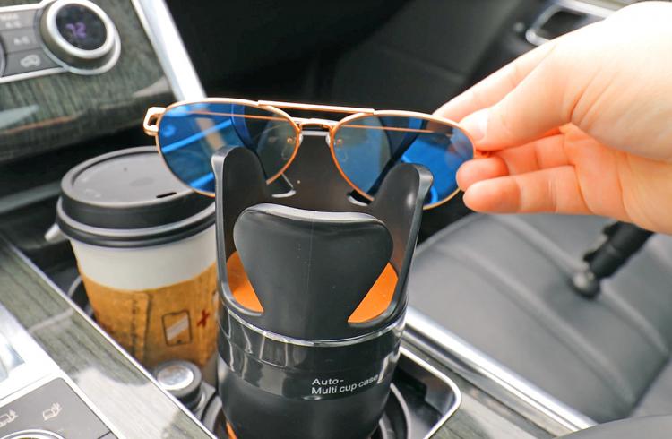Smart Multi-Cup Car Cup-Holder and Storage - Auto Multi-Cup Holder Case